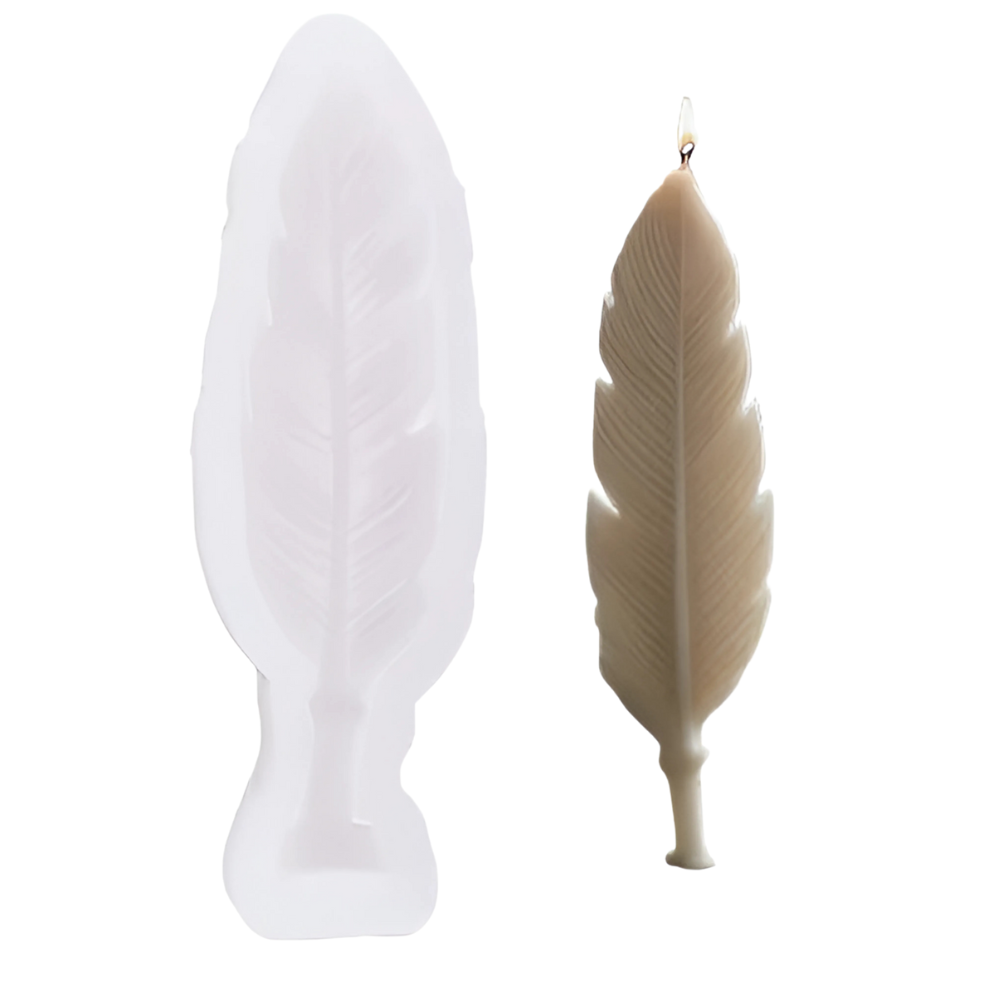 Силиконовая форма для изготовления свечи молд для изделий из пчелиного соевого воска и парафина 110х33 мм