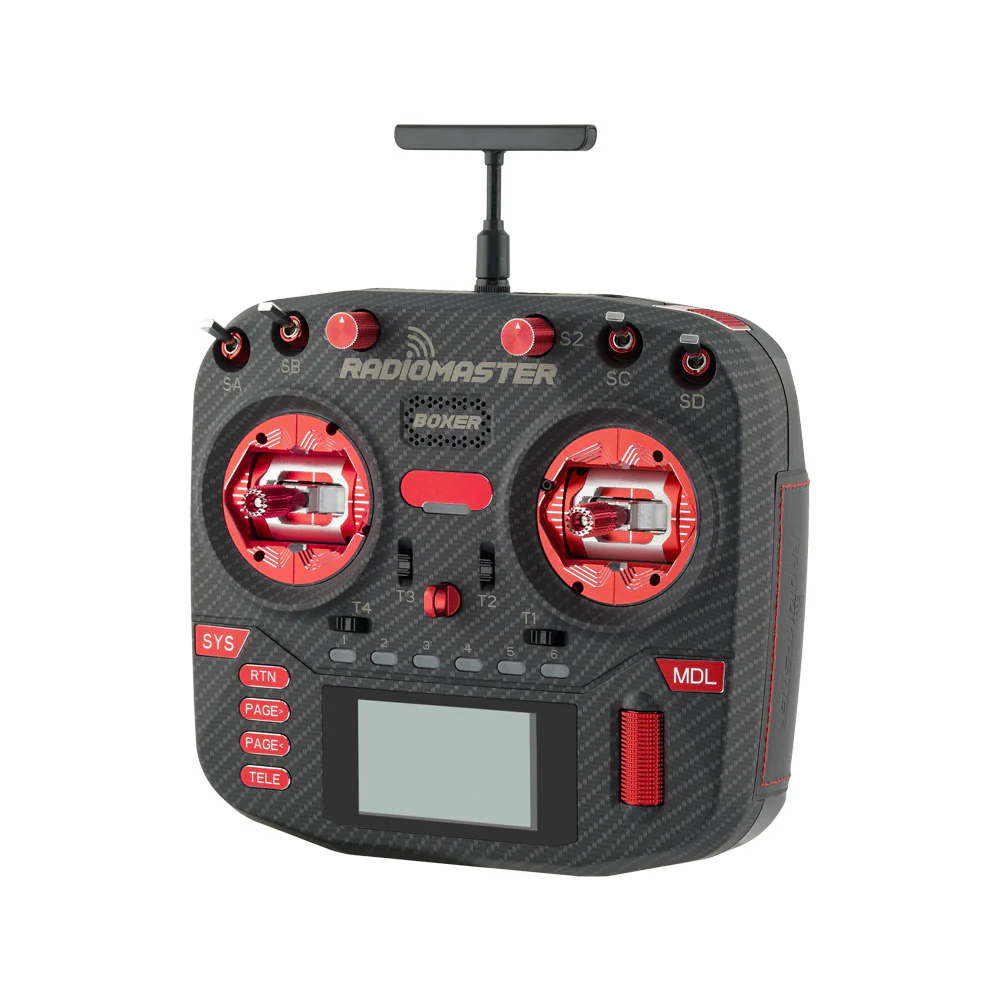 Пульт дистанционного управления RadioMaster Boxer Max Mk2 ELRS Red (27701)