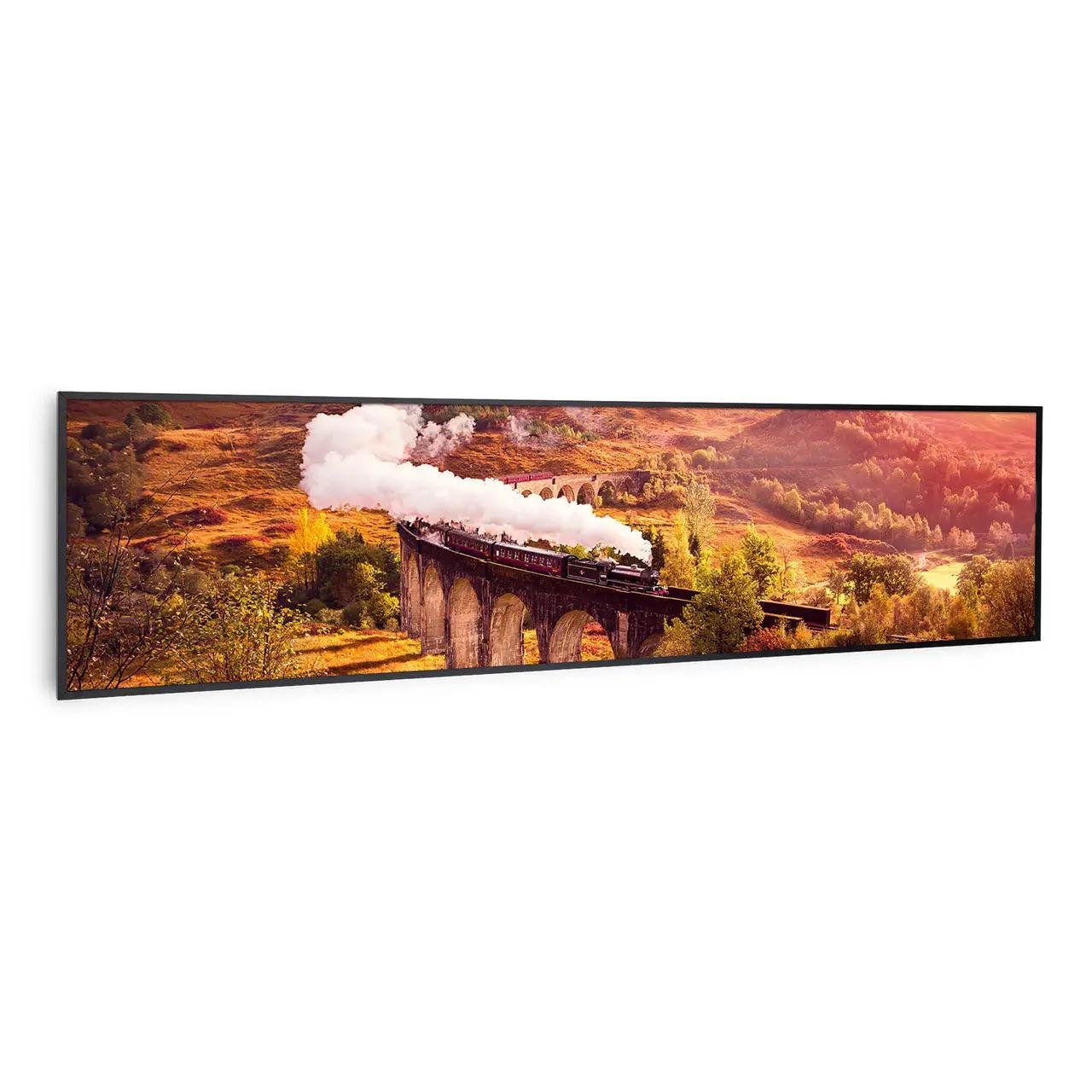 Обігрівач інфрачервоний Klarstein Wonderwall Air Art Smart 120x30 см 350 Вт