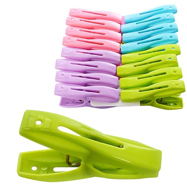 Прищепка бытовая Stenson N01535 16 шт 5,5х1,5 см Прищепка бытовая Stenson N01535 16 шт 5,5х1,5 см