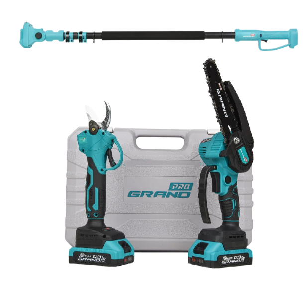 Набор электроинструментов 3в1 с телескопической штангой 2,5 м (32751745)