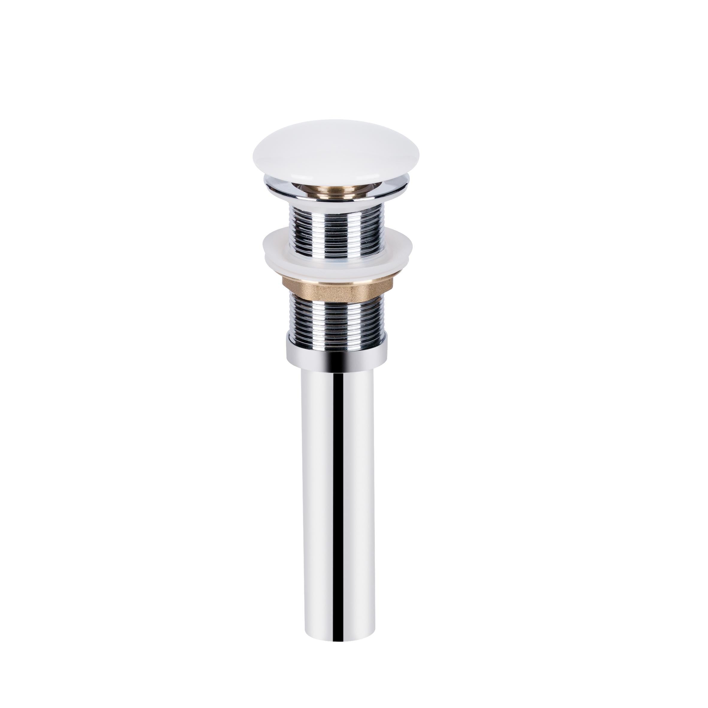 Клапан донный Qtap для раковины PU02 70х70х227,5 мм White