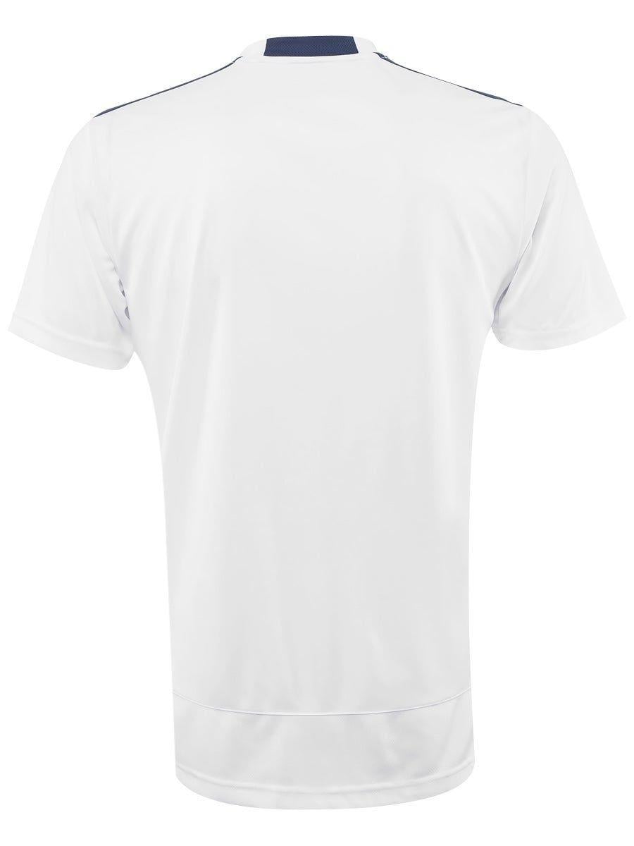 ᐉ Футболка мужская Mizuno Hex Rect Tee XXL Белый/Синий (62EA7002