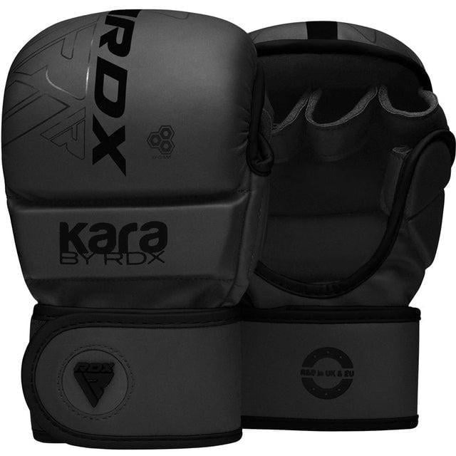 Рукавиці греплінгові для ММА RDX F6 KARA L/XL Matte Black Plus (3019802780)