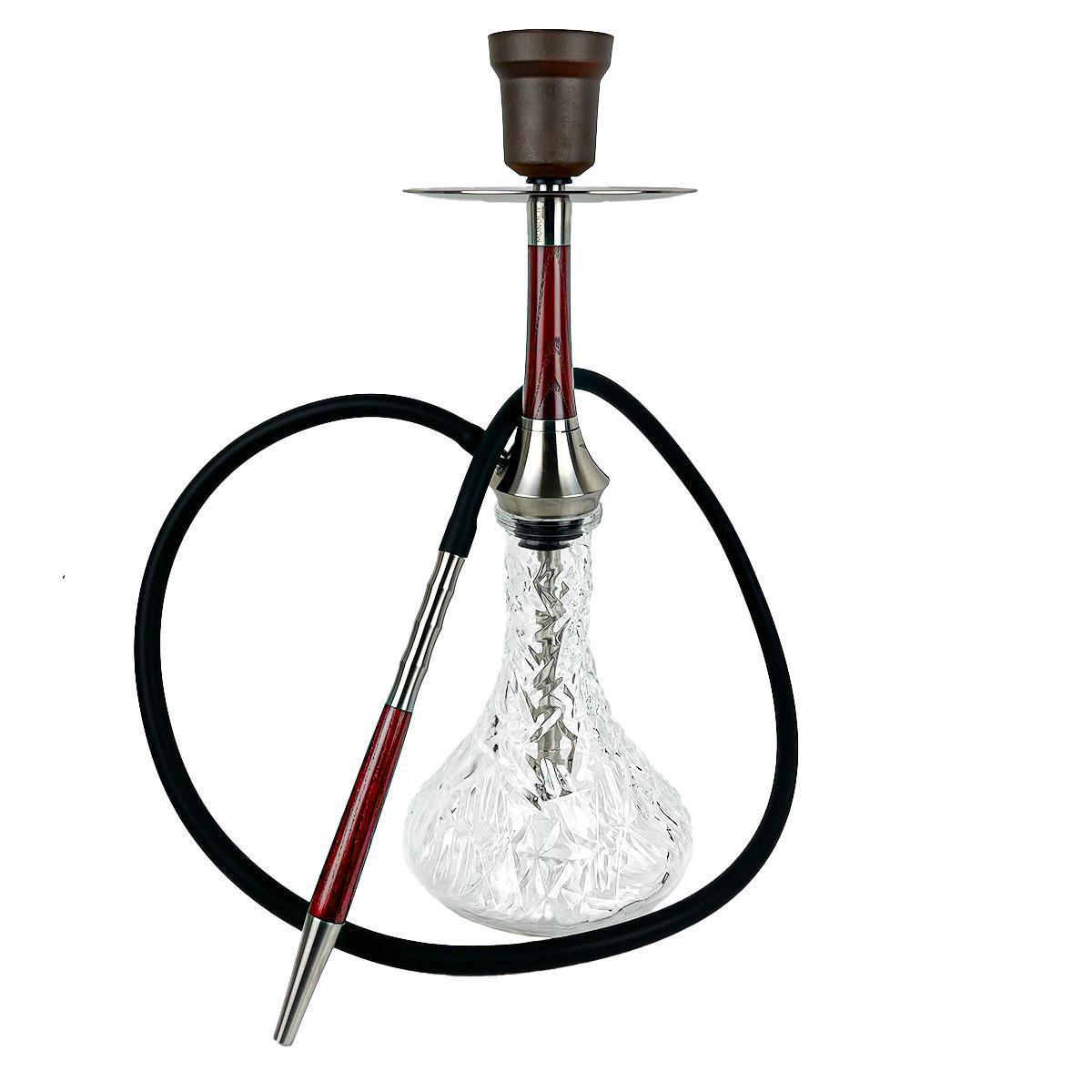 Кальян Totem Hookah Monolit Ultra Wood Cherry Crystal Clear