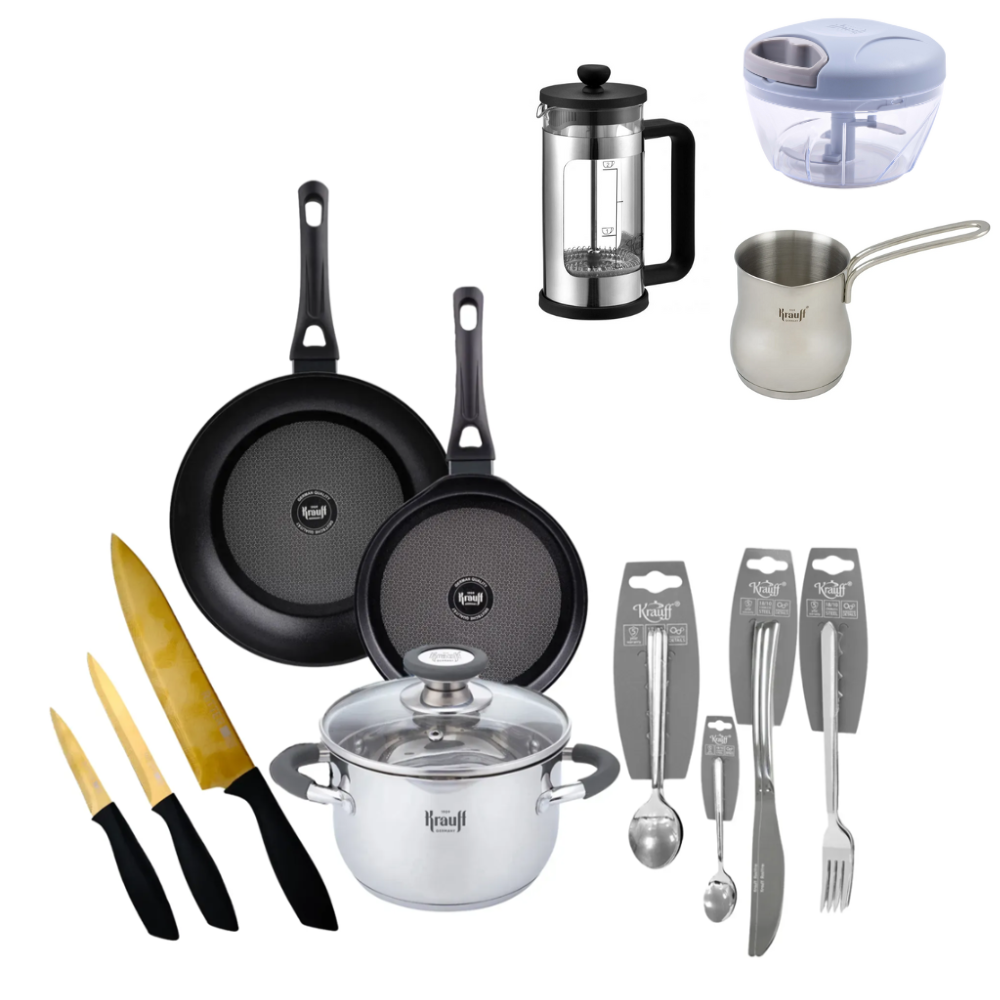 Набор посуды для кухни Krauff Готовое решение большой (55-333-412)