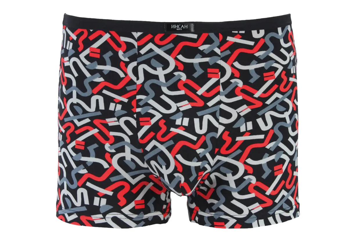 Мужские боксеры стрейчевые Бамбук Indena Insung 4XL р. 52 2 шт. Красный (INS-18626) Мужские боксеры стрейчевые Бамбук Indena Insung 4XL р. 52 2 шт. Красный (INS-18626)