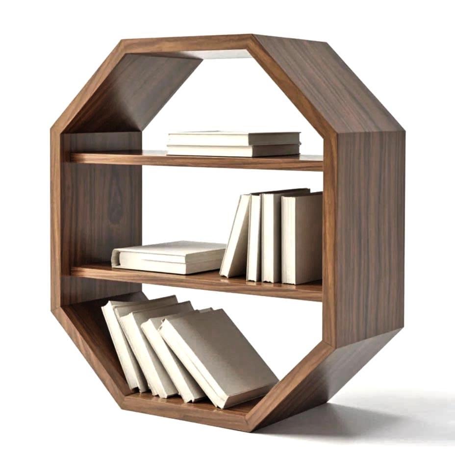 Полка книжная настольная из дерева Караино Корица (КПА-005733)