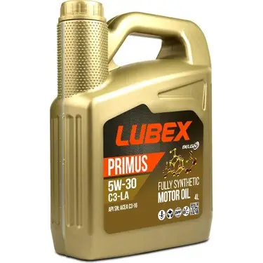 Моторное масло LUBEX PRIMUS C3-LA 5W30 4 л (034-1296-0404)