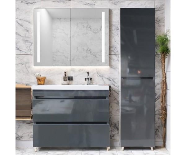 Комплект пластиковой мебели Атлант с покрытием HPL 3155 gloss 80 см (2326)