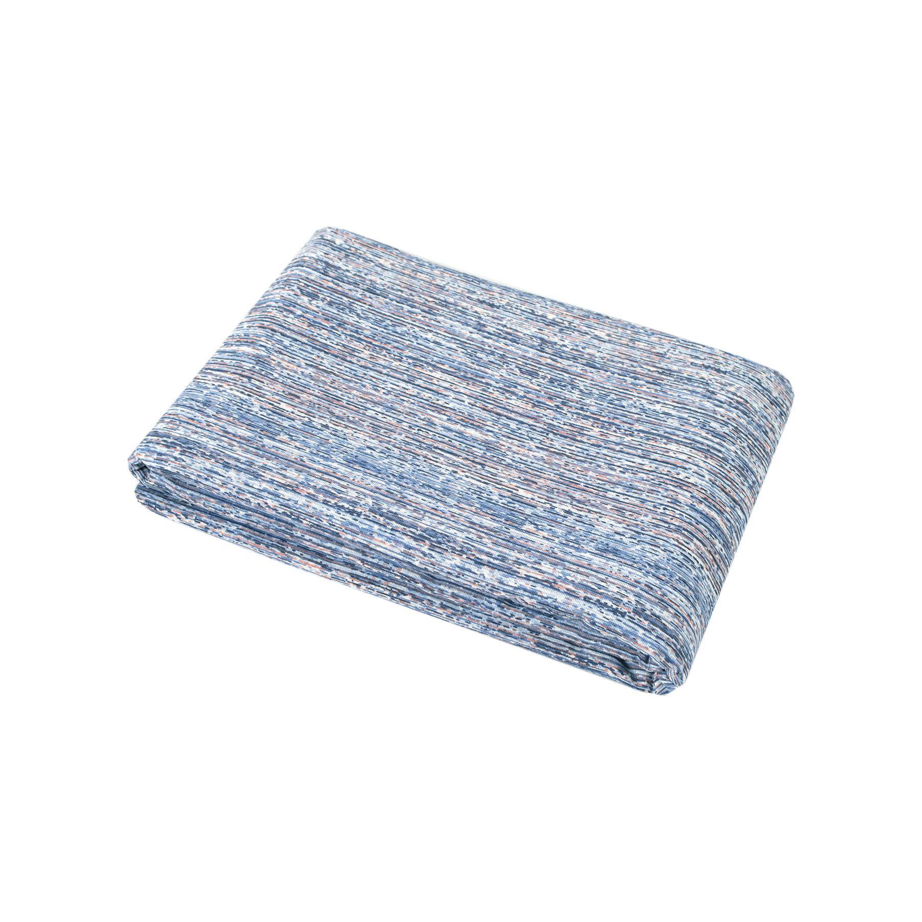 Простынь Iris Home ранфорс Silvo 150x210 Синий (svt-2000022305402)