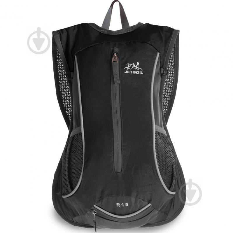 Рюкзак спортивный с жесткой спинкой planeta-sport 2047 v-15л 29х17х42см Черный