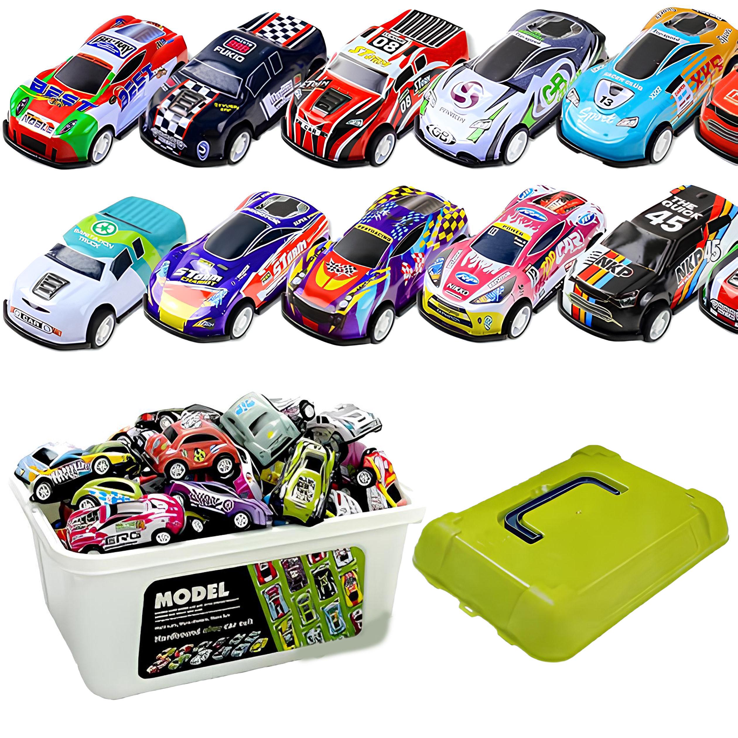 Комплект игрушечные машинки с инерционным механизмом Cool Car Set 30 шт. (00104)