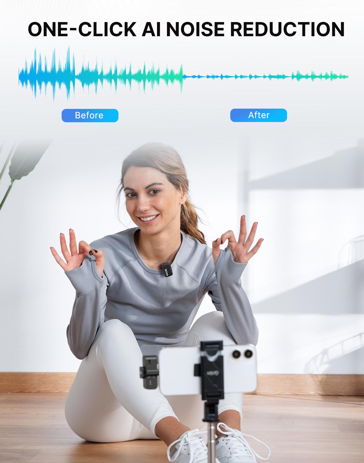 Микрофон петличный Boya BOYAMIC 2-03 2025 Type-C+3,5 мм TRS 1 шт. (50057) - фото 12 Микрофон петличный Boya BOYAMIC 2-03 2025 Type-C+3,5 мм TRS 1 шт. (50057) - фото 12