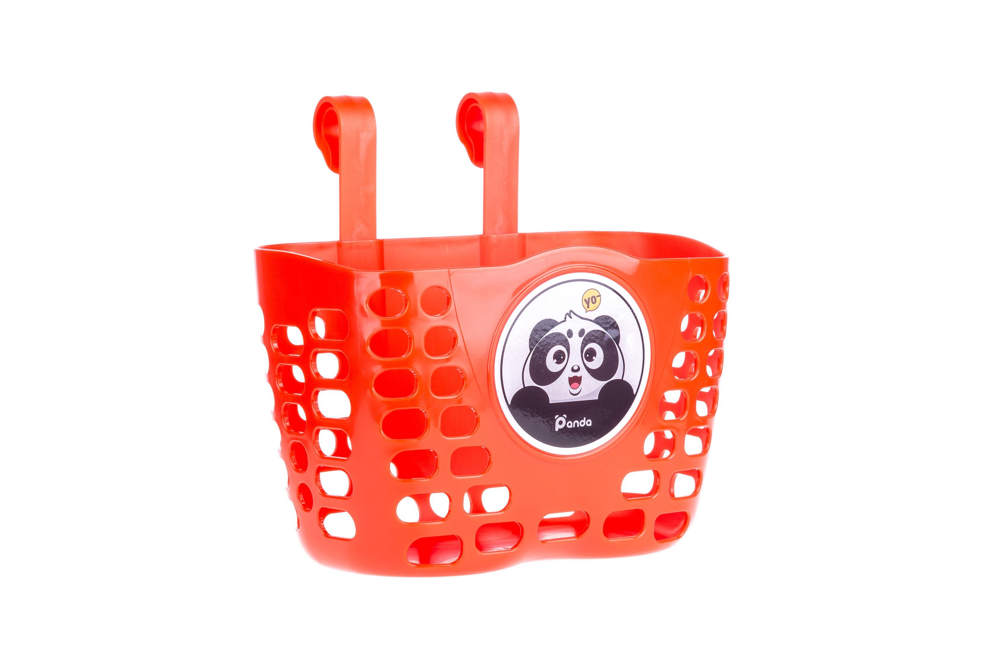 Кошик дитячий на кермо OnRide Pony Maxi пластик 220х140х150 мм Червоний (6936116101669)