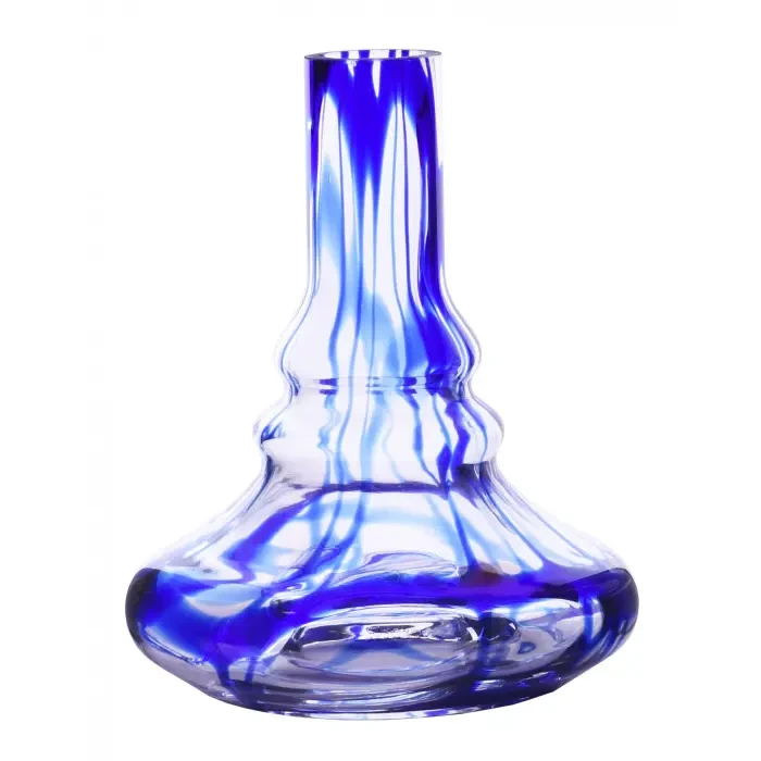 Колба для кальяна Yahya 560/580 из стекла под поклейку Blue (1482485179)