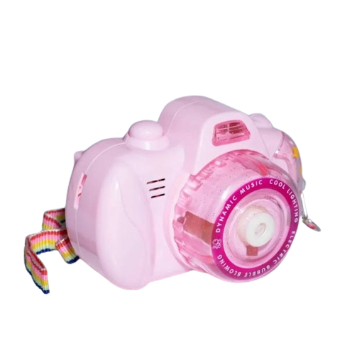 Камера бульбашкова дитяча Bubble Camera Pink