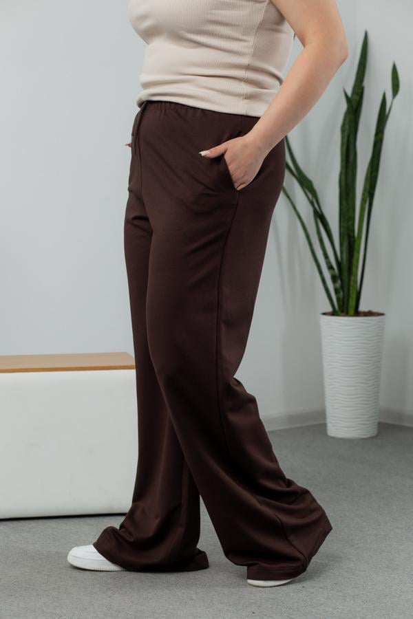 Штаны женские AKSAN L Коричневый (25.2589_brown_46(L)) - фото 2