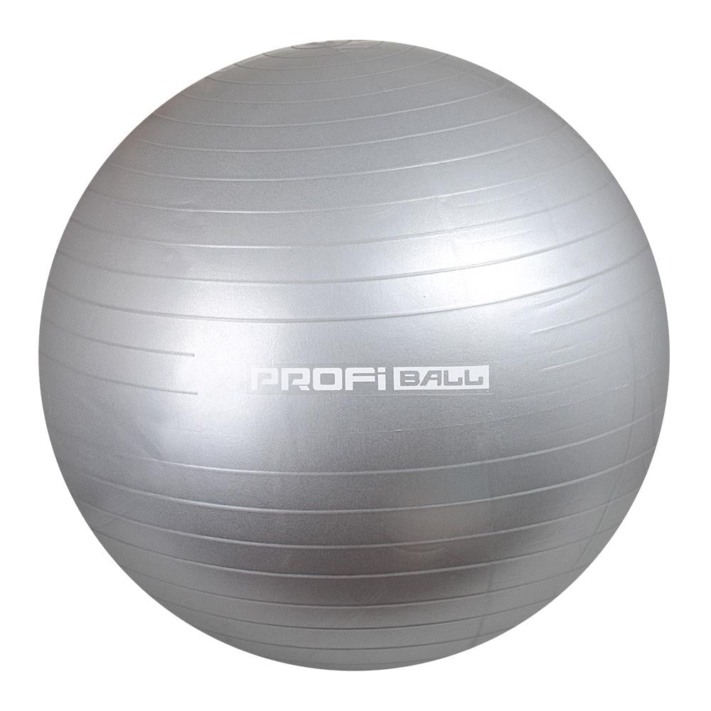 М'яч для фітнесу Profitball 65 см Сірий (M-0276-SL)