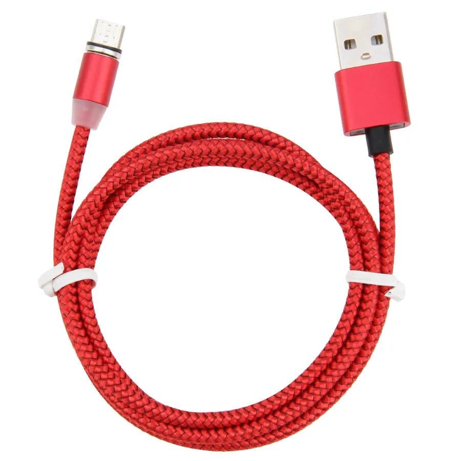 Кабель магнитный для зарядки телефона 3в1 X-Cable Красный (1008982-Red)