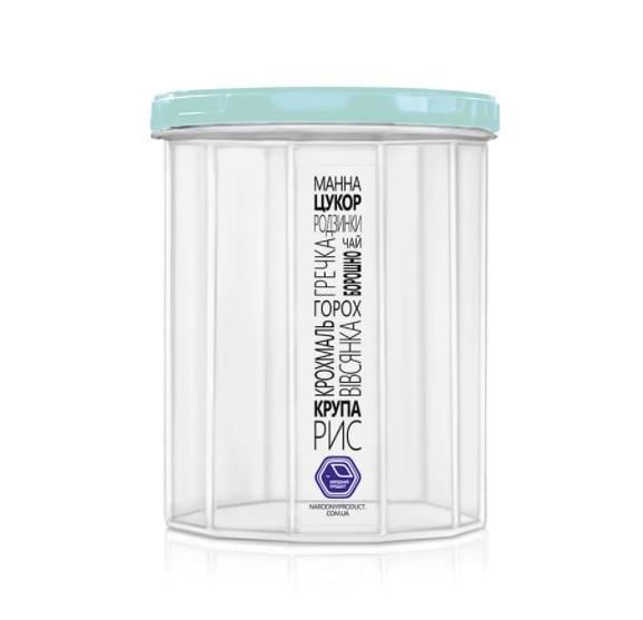 Пищевой контейнер Stenson с резьбой 1 л d 11х13,5 см (AN012815)