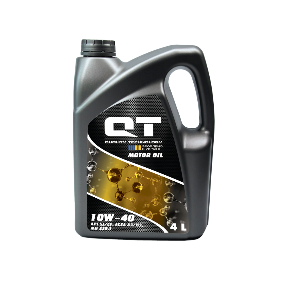 Моторное масло QT-Oil EXTRA 10W-40 полусинтетика 4 л (QT1210404)