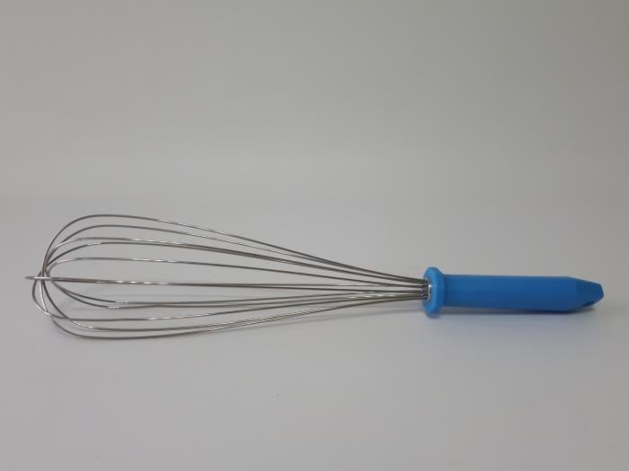 Венчик кулинарный из нержавеющей стали с пластиковой ручкой 40 см (19231) Венчик кулинарный из нержавеющей стали с пластиковой ручкой 40 см (19231)
