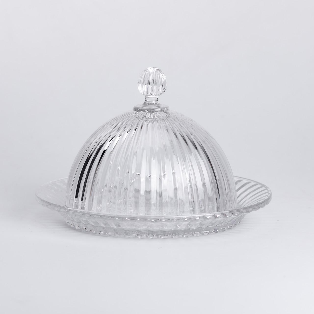 Блюдо для закусок із кришкою скляне 20 см (HP-YH-43) - фото 3 Блюдо для закусок із кришкою скляне 20 см (HP-YH-43) - фото 3