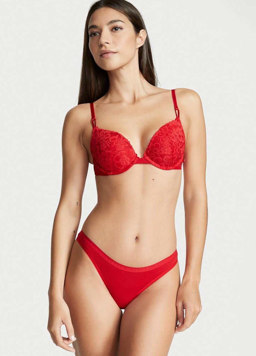 Трусики Victoria's Secret S Красный (000400268QD4S)