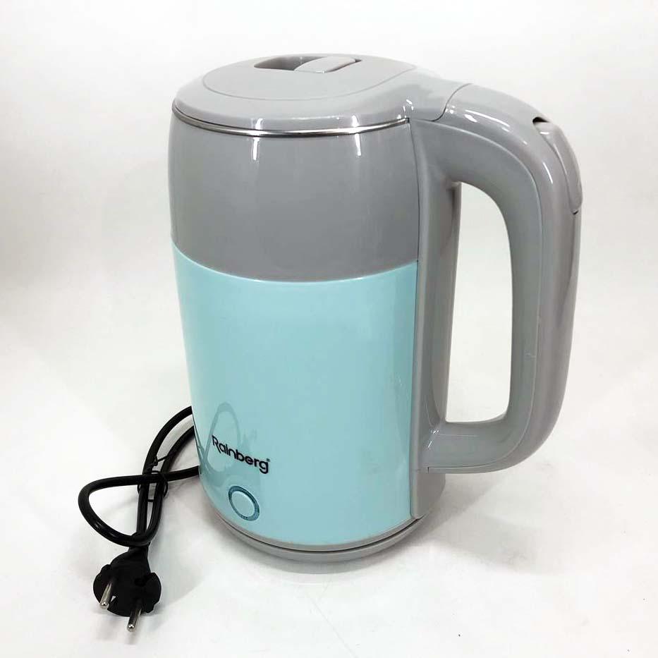 Електрочайник Rainberg RB-2244 2000 Вт 2 л Блакитний (322868) - фото 3 Електрочайник Rainberg RB-2244 2000 Вт 2 л Блакитний (322868) - фото 3