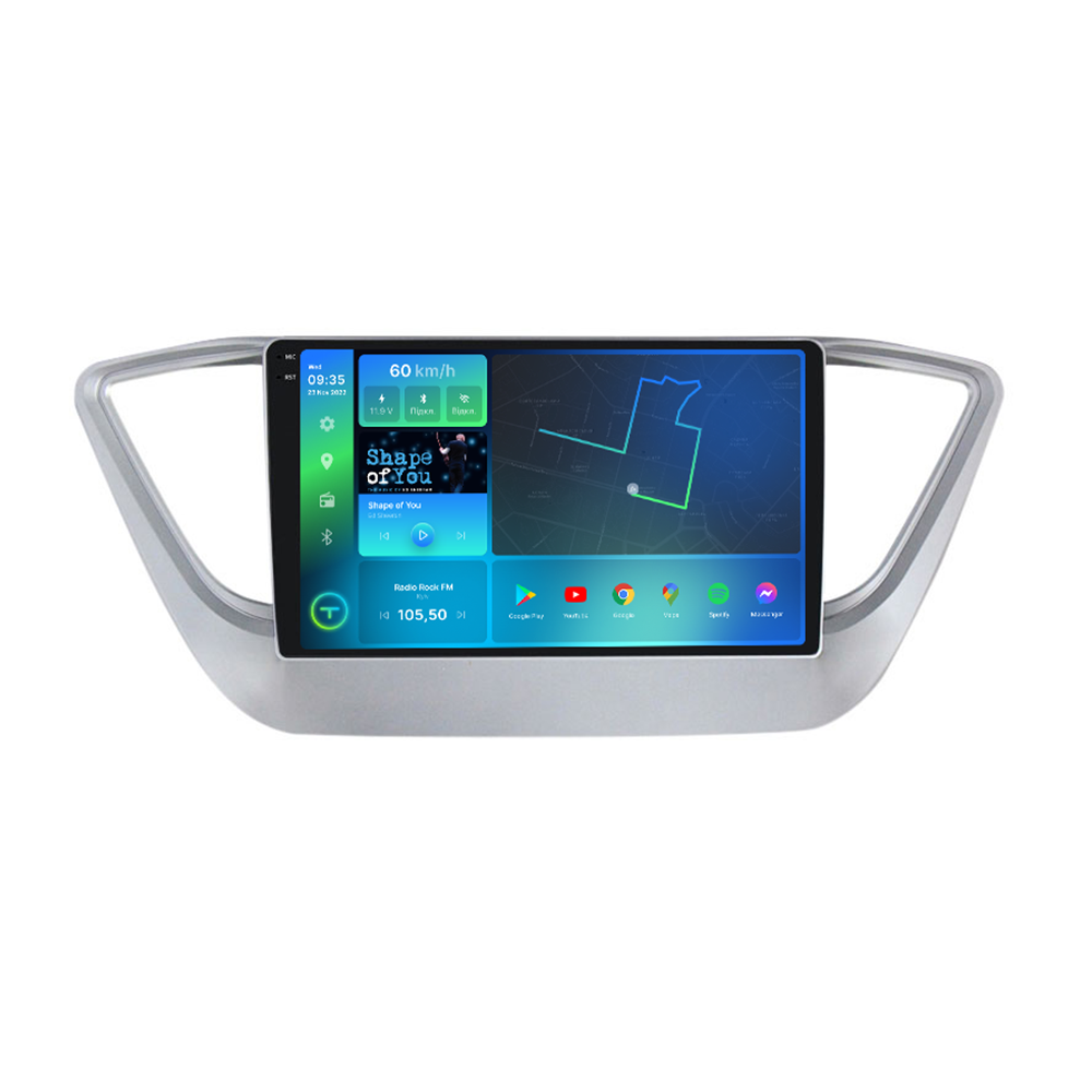 Магнитола штатная Torssen 2K DTS Hyundai Accent 2017+ F9432 4G Carplay DSP (202308214)