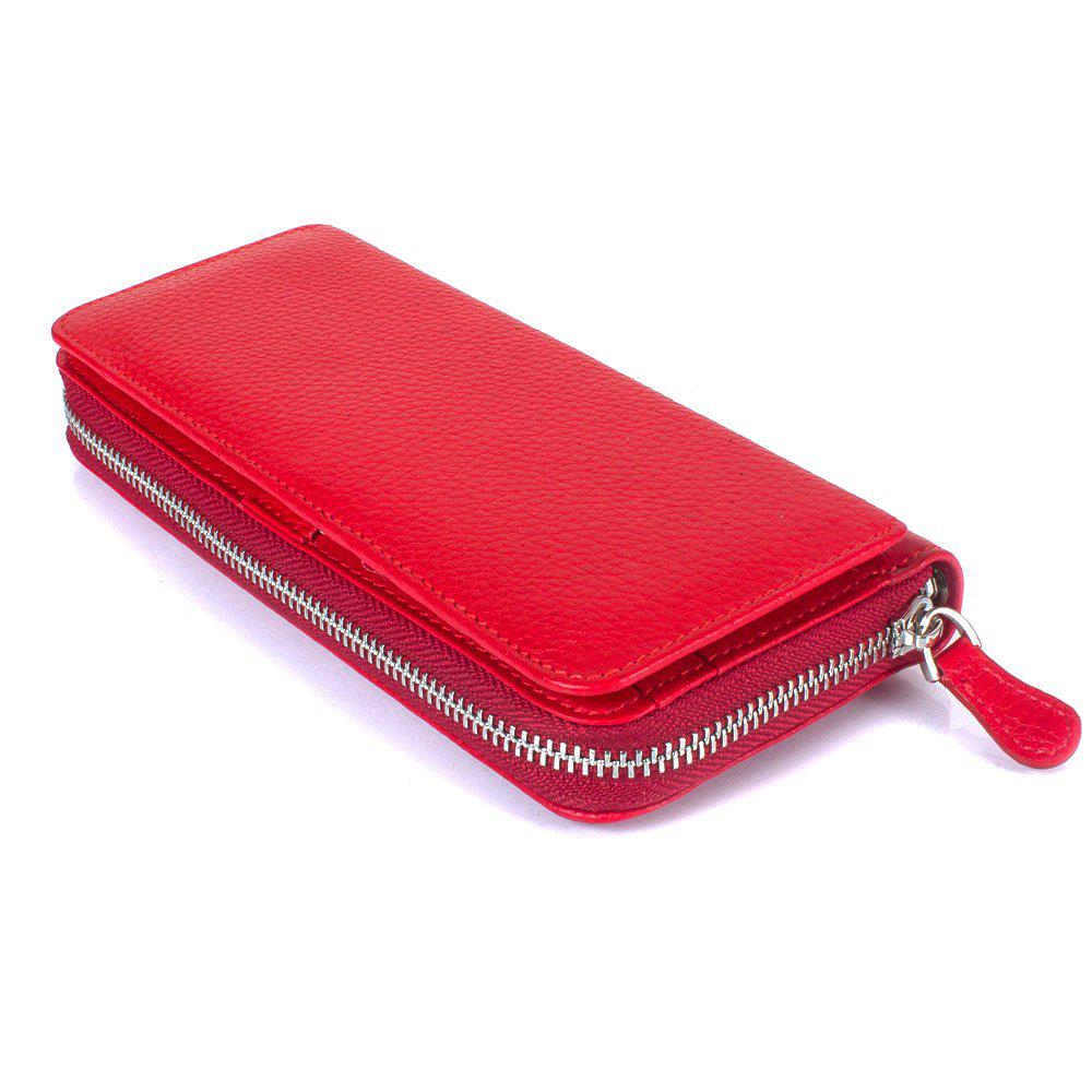 Гаманець жіночий шкіряний CANPELLINI 8431 Червоний - фото 4 Гаманець жіночий шкіряний CANPELLINI 8431 Червоний - фото 4