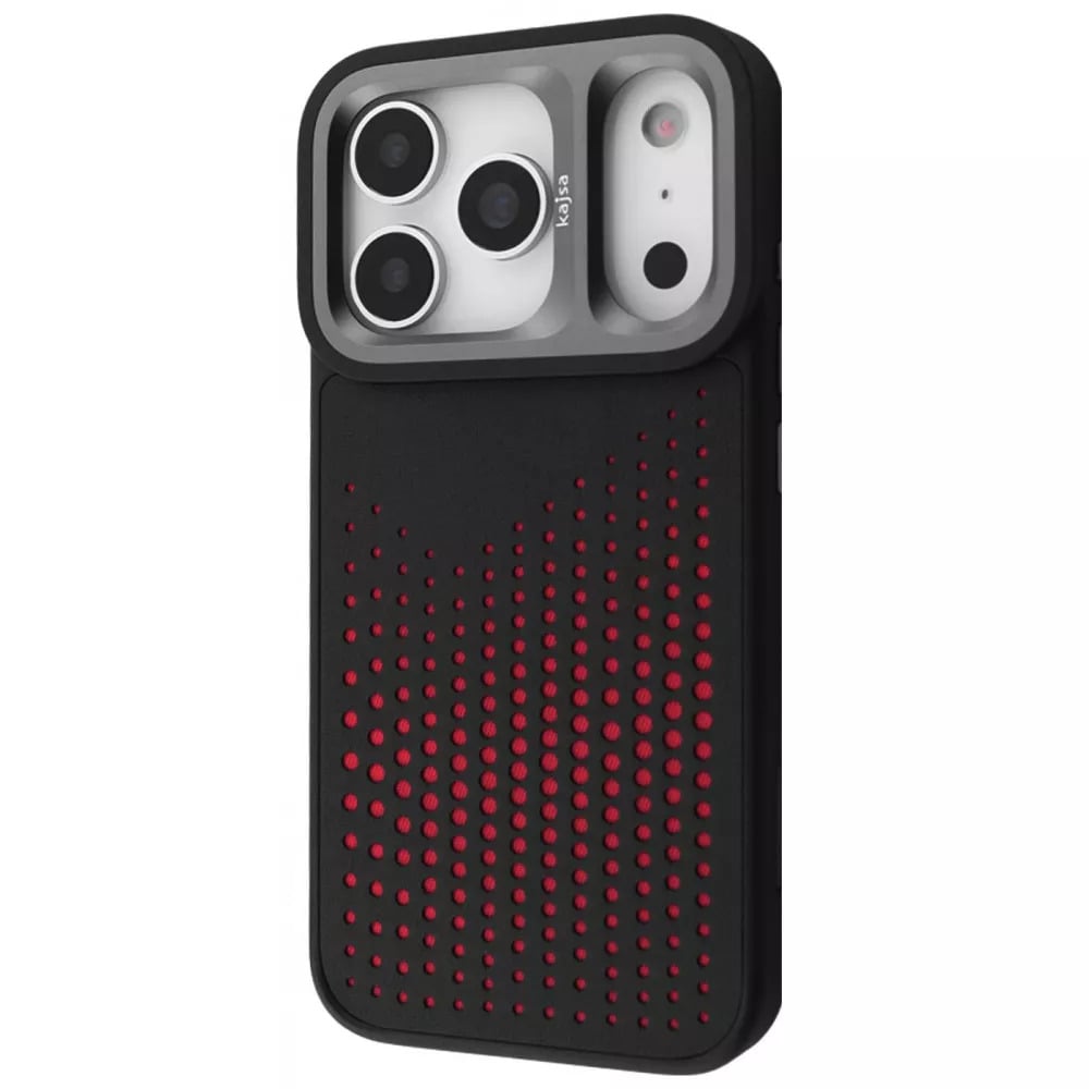 Чохол для iPhone 17 Pro Kajsa Circle з магнітним кільцем Чорний (32534540)
