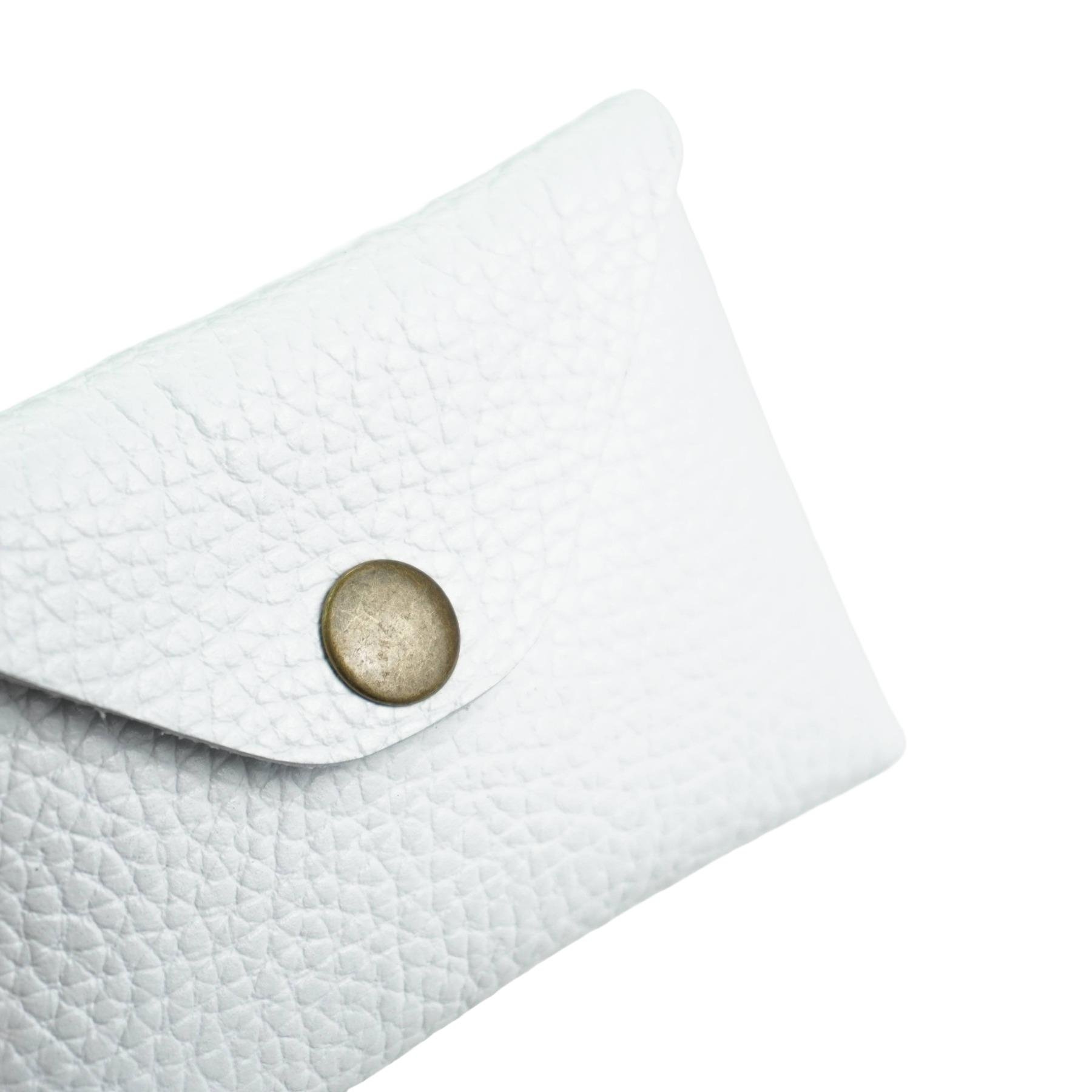 Гаманець шкіряний Флотар Mini-01 Білий - фото 4 Гаманець шкіряний Флотар Mini-01 Білий - фото 4