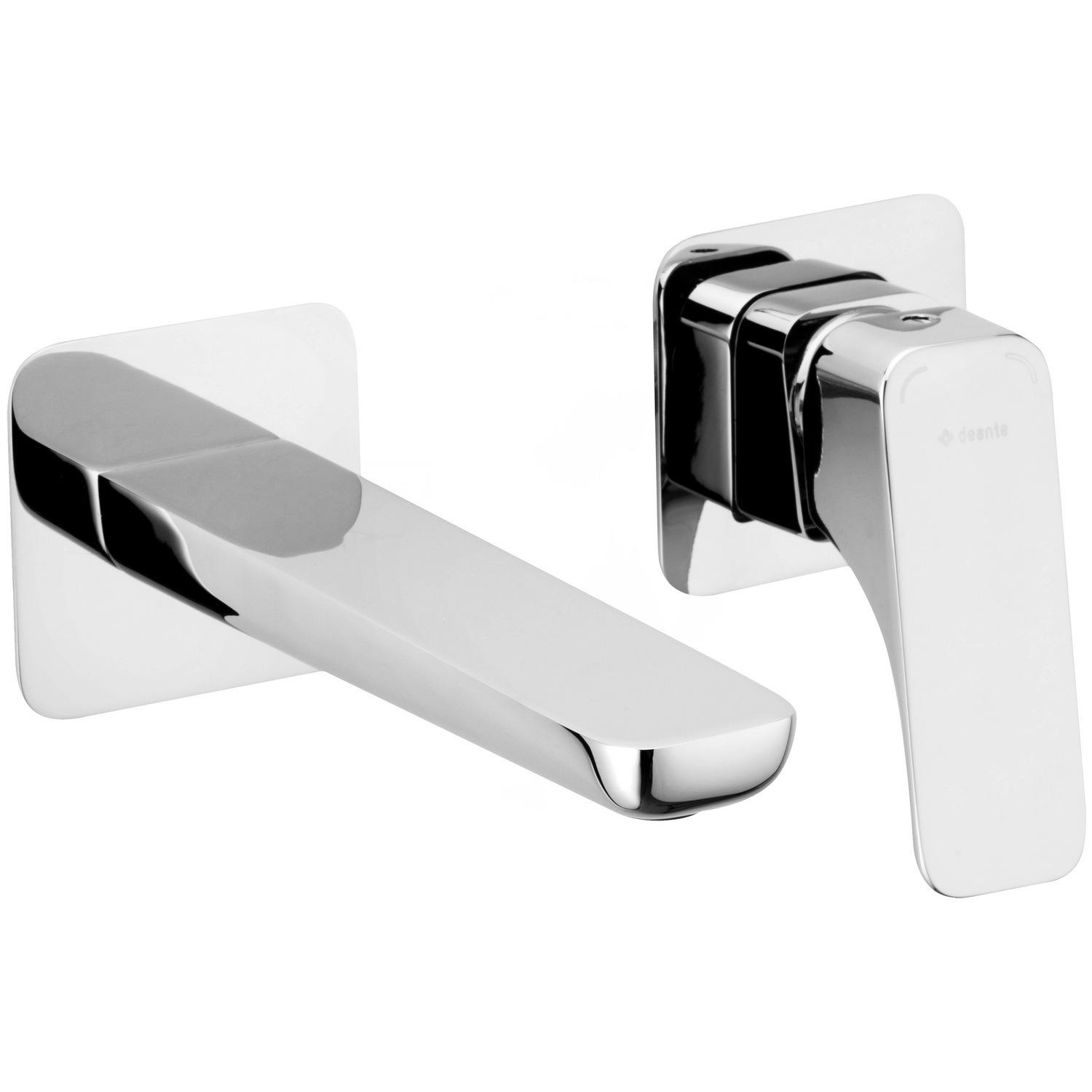 Смеситель для умывальника Deante Hiacynt BQH_054L настенный однорычажный Хром (205536)