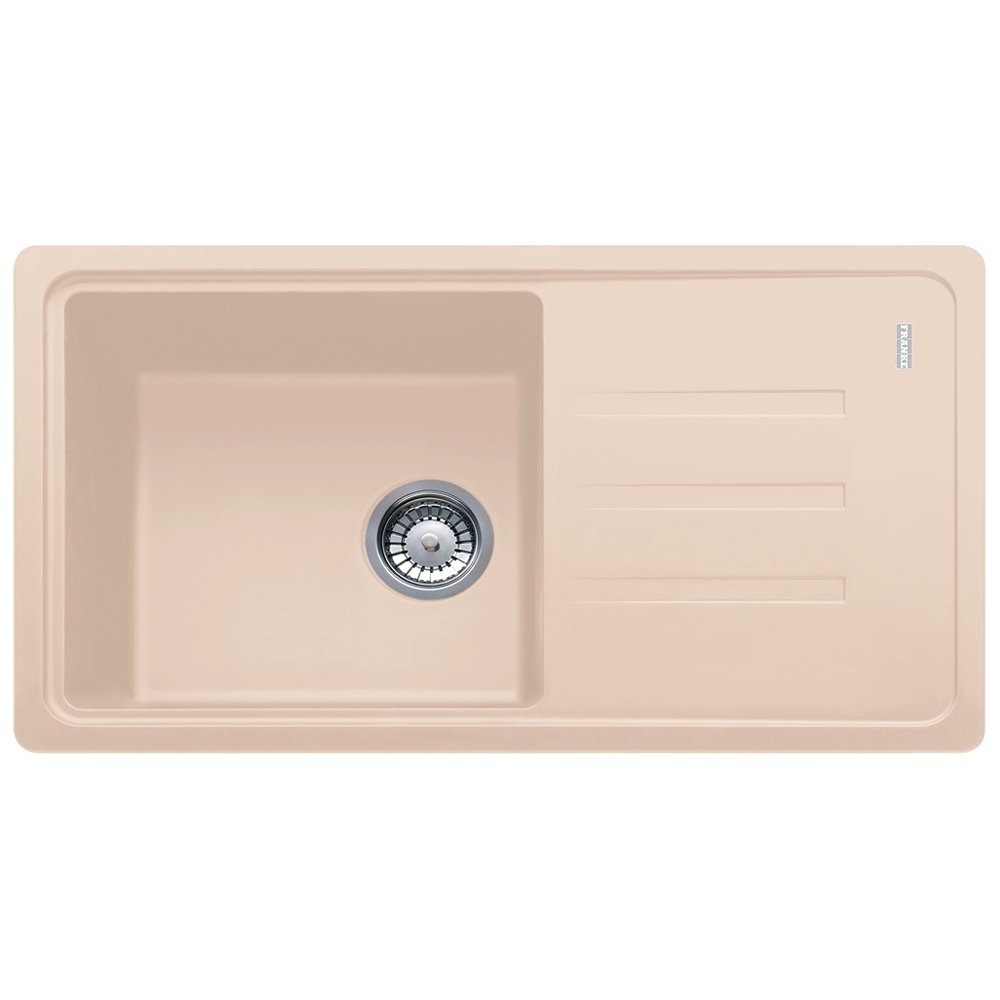Мойка кухонная с крылом Franke Malta BSG 611-78 прямоугольная фрагранит 780х435 мм Beige (114.0375.036)