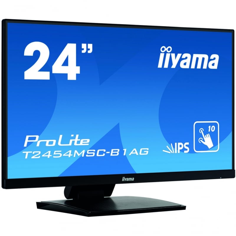 Монітор безрамковий iiyama T2454MSC-B1AG IPS 1920x1080 Full HD 24" 4W (26832349) - фото 3 Монітор безрамковий iiyama T2454MSC-B1AG IPS 1920x1080 Full HD 24" 4W (26832349) - фото 3