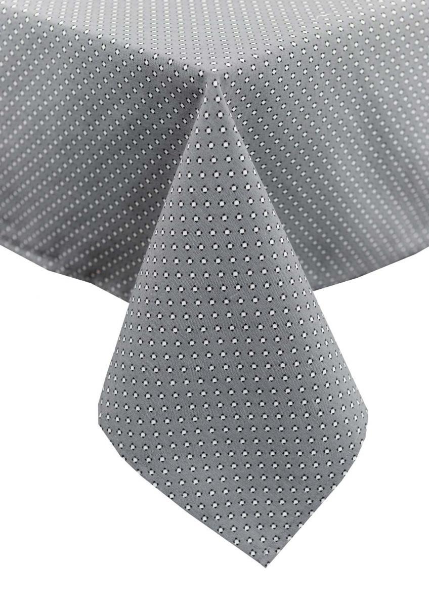 Скатерть Merry Christmas 120x132 см Серый (031426)