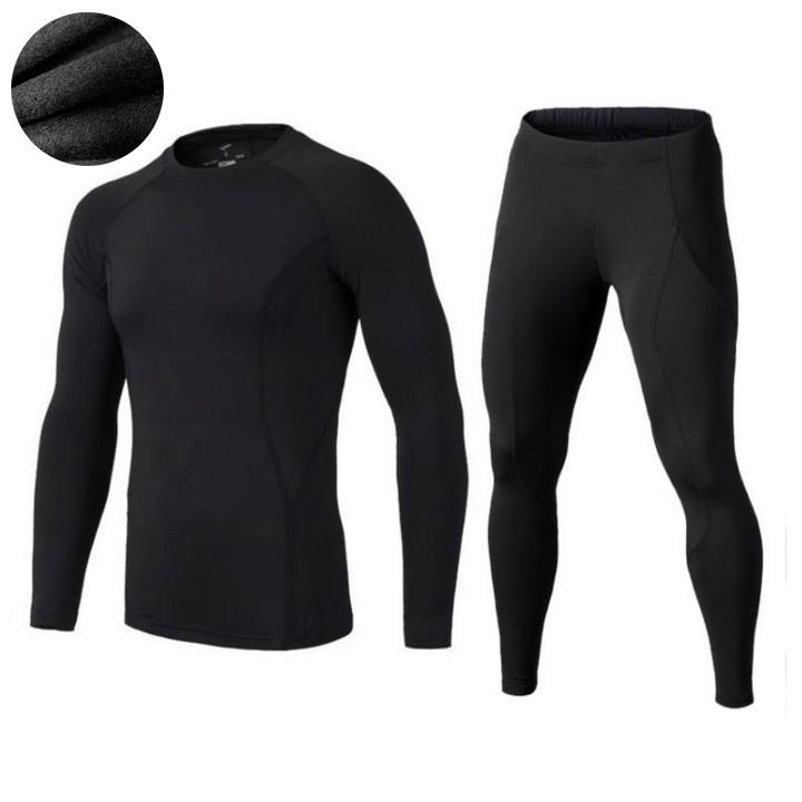 Термобелье для взрослых FENTA Winter Thermal Underwear 175-180 см Black (2520) - фото 4