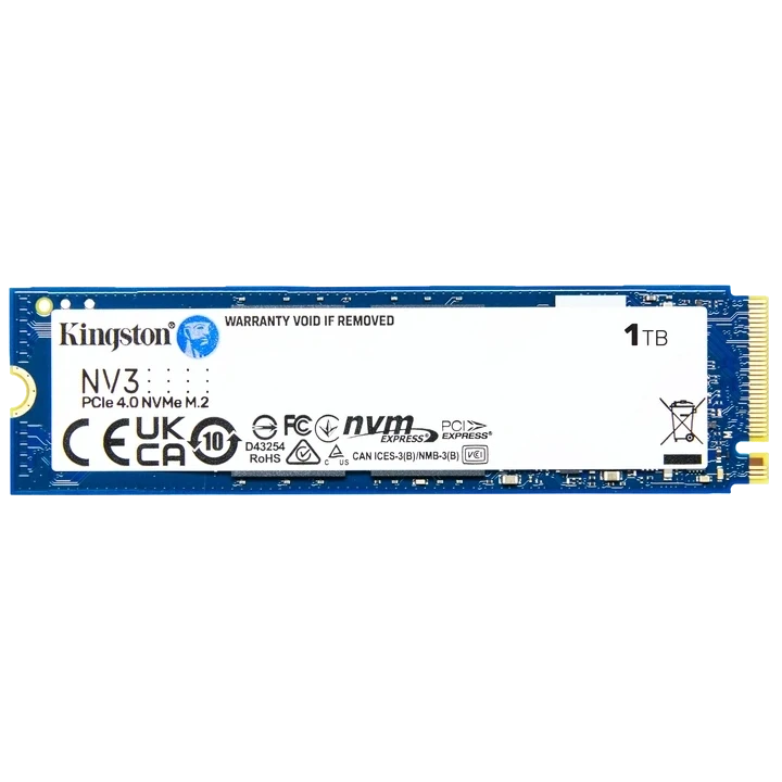 Накопичувач Kingston 1TB NV3 SSD M,2 2280 PCIe 4,0 NVMe