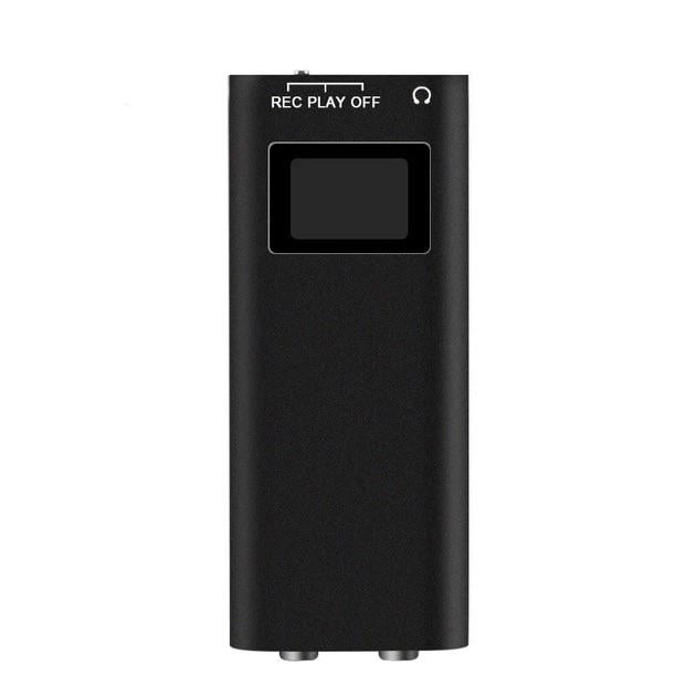 Диктофон мини JNN J2 с активацией на звук и LCD экраном 16 GB Черный (2345473984)