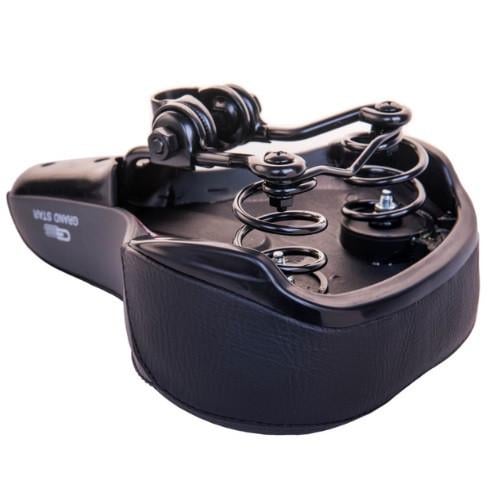 Седло для велосипеда Grand Star GS-809-B11D Черный (41259) - фото 2 Седло для велосипеда Grand Star GS-809-B11D Черный (41259) - фото 2