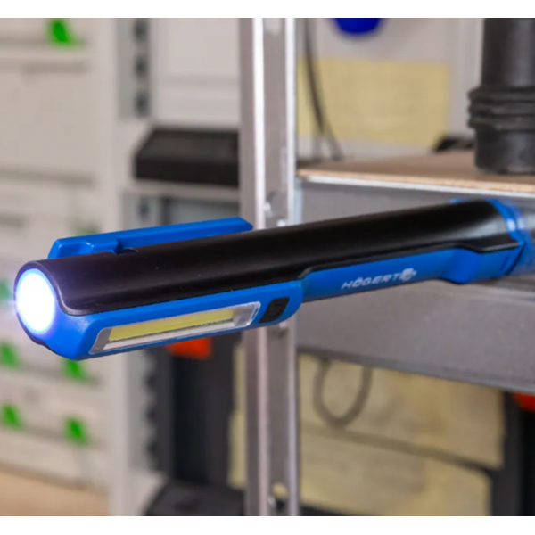 Фонарик инспекционный Hogert зарядка через USB (HT1E406) - фото 3 Фонарик инспекционный Hogert зарядка через USB (HT1E406) - фото 3