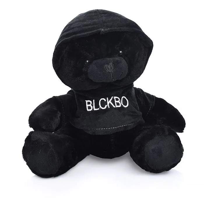 Мягкая игрушка Медведь BLCKBO в худи из искусственного меха 40 см Черный (2117-75) Мягкая игрушка Медведь BLCKBO в худи из искусственного меха 40 см Черный (2117-75)