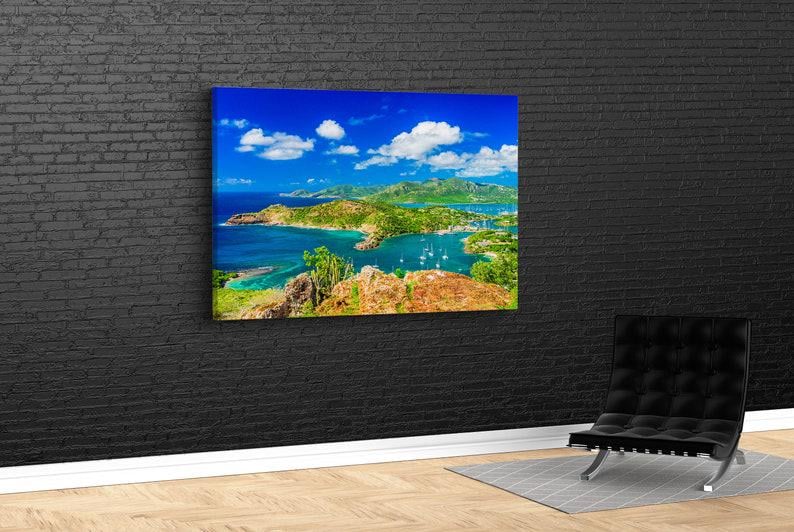 Картина для интерьера Тропические острова 120x80 см (468)