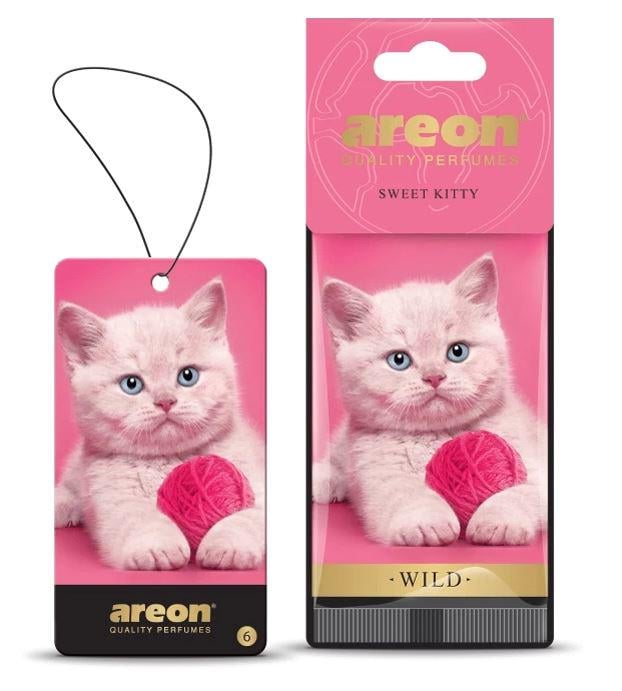 Освіжувач повітря сухий Areon Wild Sweet Kitty (512355) Освіжувач повітря сухий Areon Wild Sweet Kitty (512355)