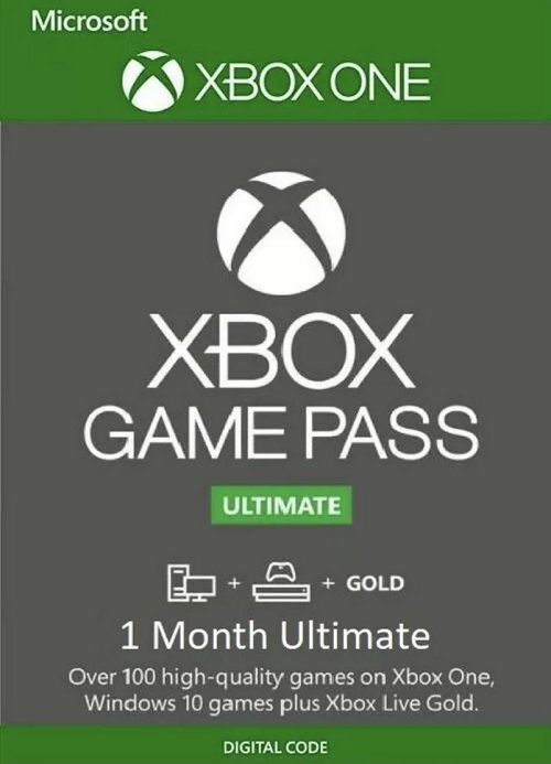 Комплект Xbox Game Pass Ultimate - 1 месяц - Game Pass Console и PC и Core и EA Play Xbox One/Series и Windows 10/11 для всех регионов и стран (100143777)