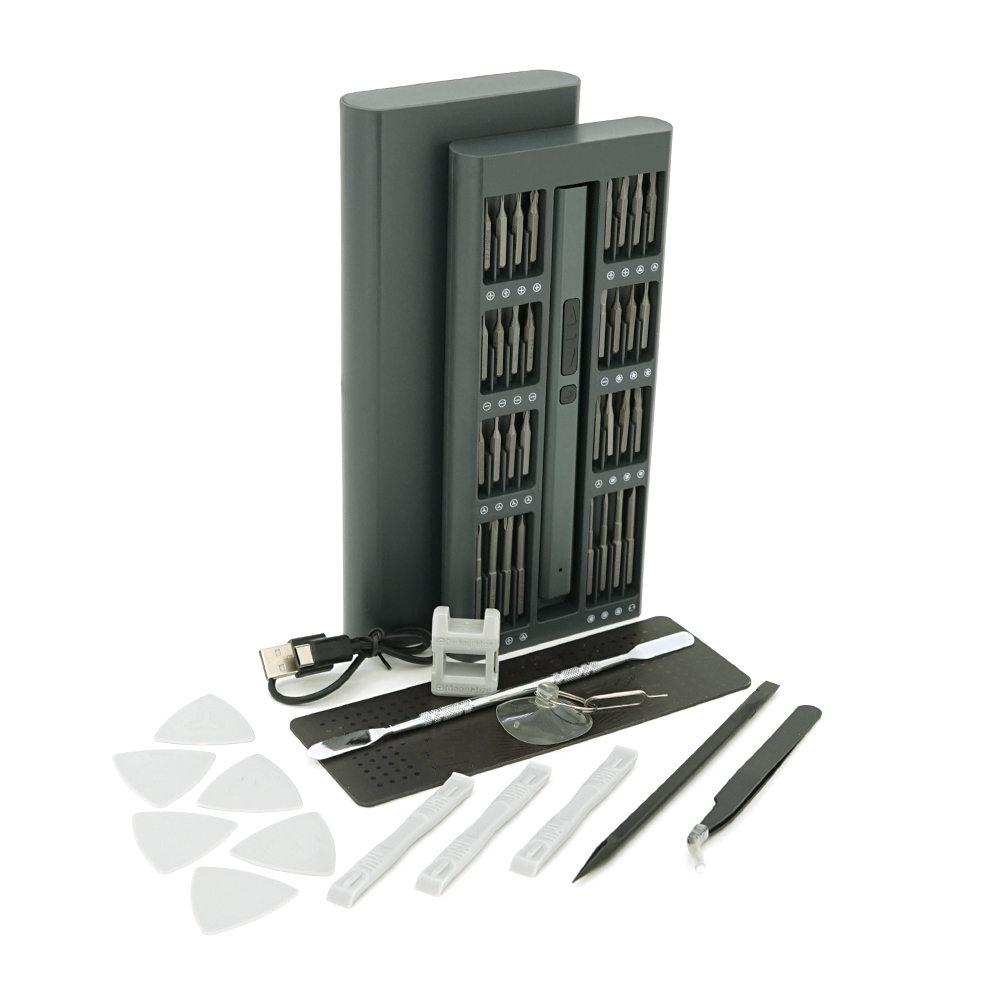 Набор электрической отвертки с битами 82-in-1 T3 магнитный алюминий длина держателя 180 мм (YUT_V7420) - фото 4 Набор электрической отвертки с битами 82-in-1 T3 магнитный алюминий длина держателя 180 мм (YUT_V7420) - фото 4