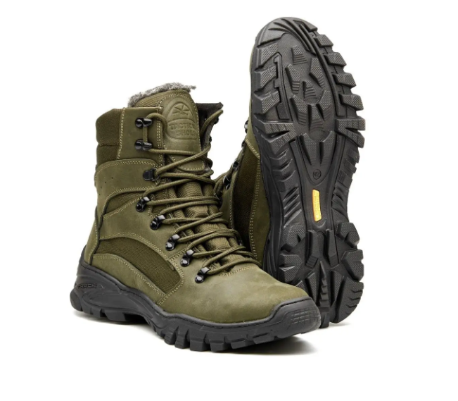 Черевики чоловічі зимові на хутрі р. 38 Хакі - фото 5 Черевики чоловічі зимові на хутрі р. 38 Хакі - фото 5