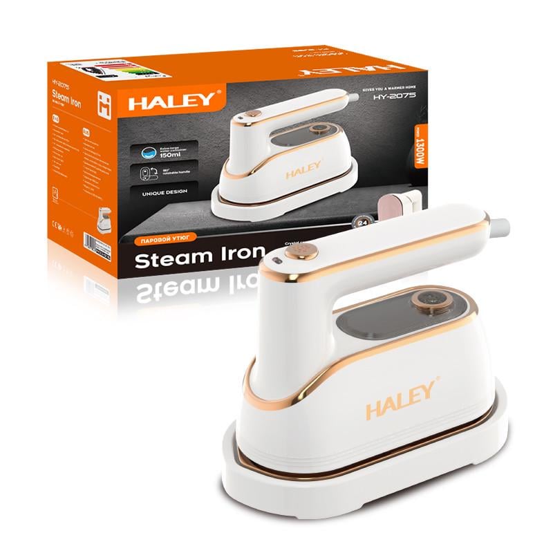 Утюг-отпаритель HALEY Ceramic HY-2075 1300 Вт 150 мл (HY-2075)